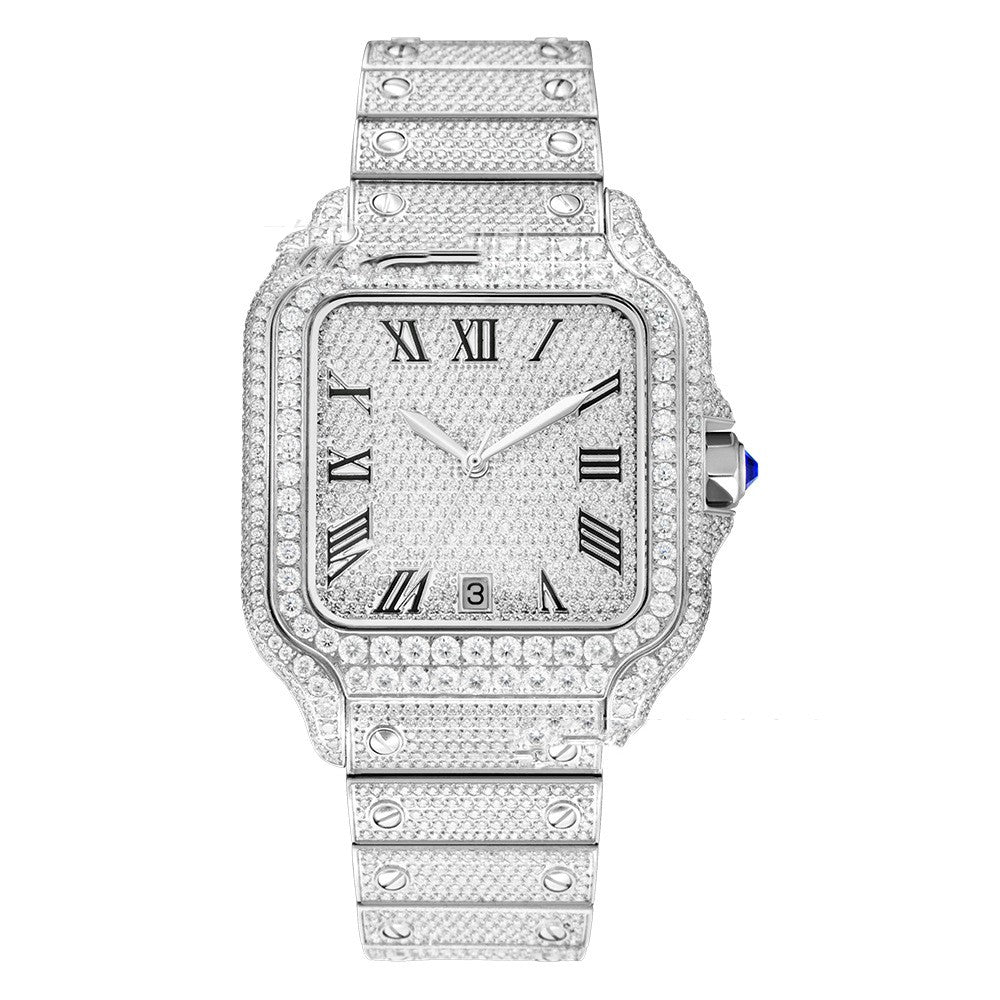 Monardas "Excellence" Executive Iced Out Watch - Automatic Moissanite