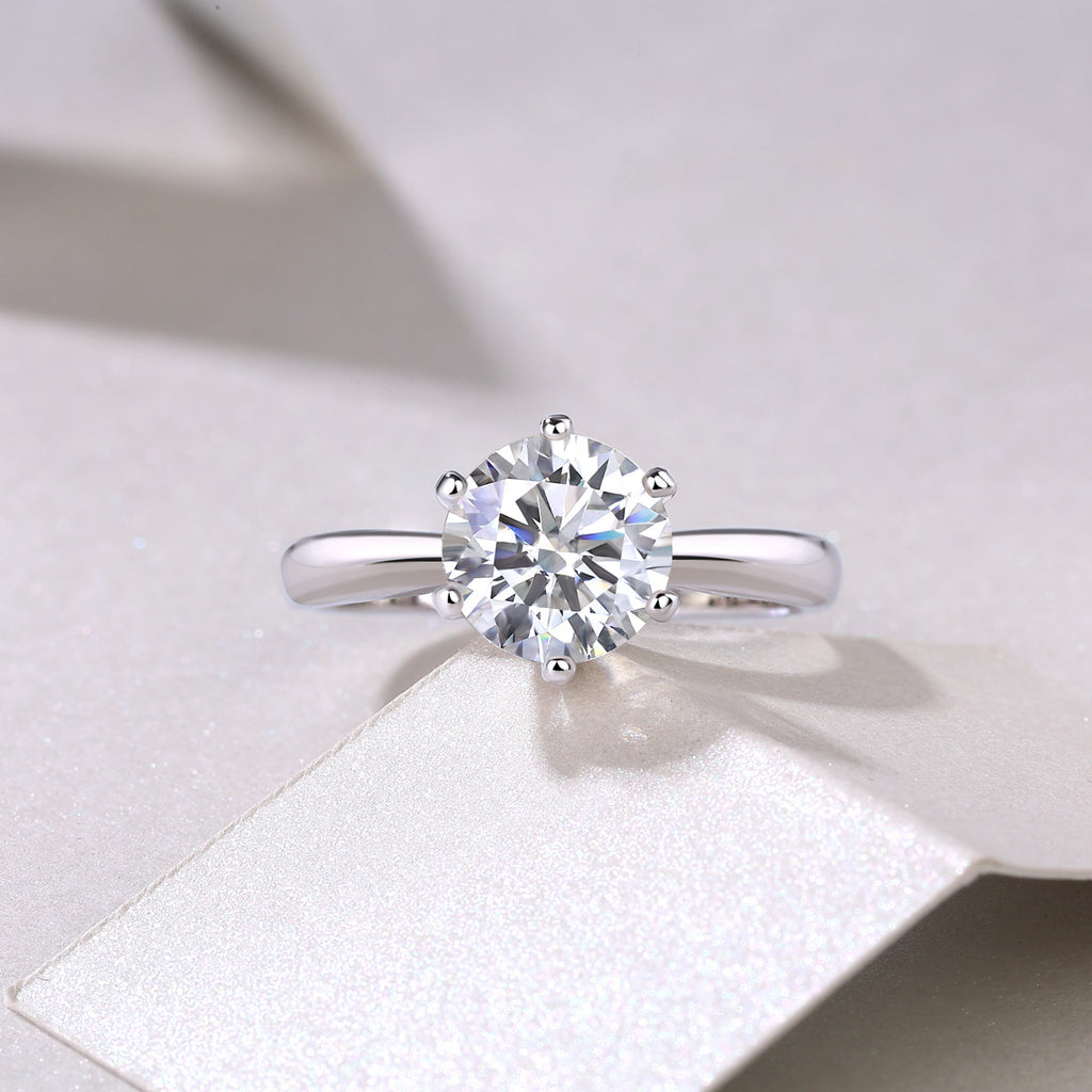 Monardas Flagship 5-Carat Moissanite Ring - D-Color VVS1
