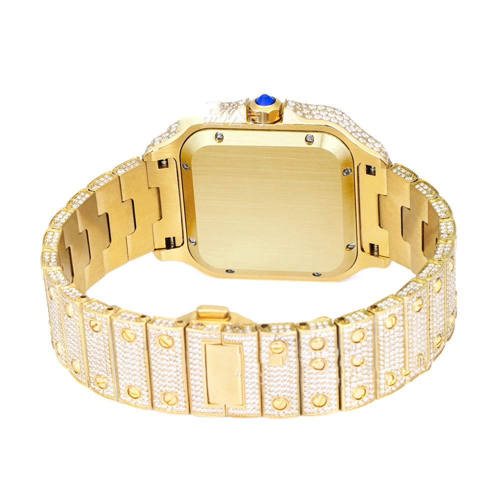 Monardas "Excellence" Executive Iced Out Watch - Automatic Moissanite